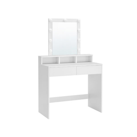 Tualettlaud 80x40x145cm, valge Meigilauad
