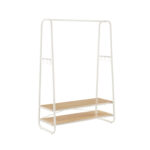 Riidenagi 100x45x160cm, valge Riidestanged ja nagid