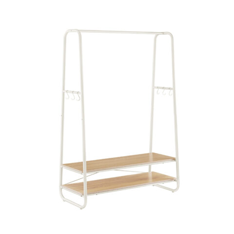 Riidenagi 100x45x160cm, valge Riidestanged ja nagid