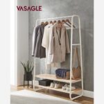 Riidenagi 100x45x160cm, valge Riidestanged ja nagid