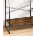 Riidenagid 120x45x160cm, must Riidestanged ja nagid