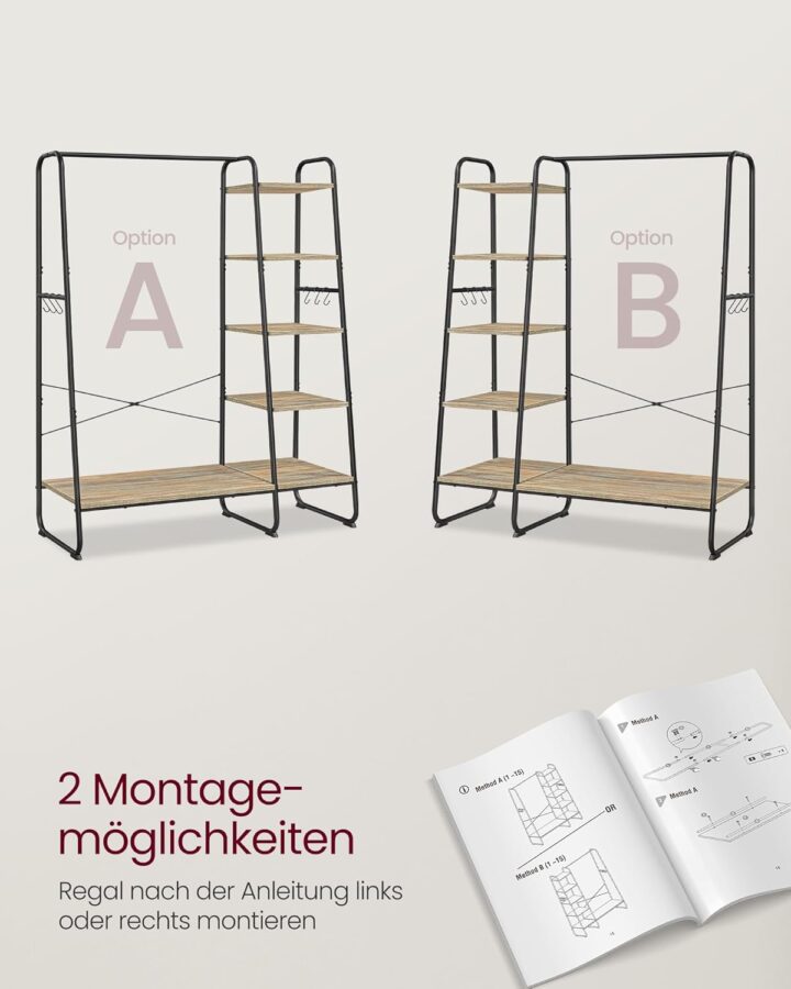 Riidenagid 120x45x160cm Riidestanged ja nagid