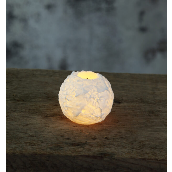 LED-küünal LUMEPALL D7,5xH6.5cm, valge Elektriküünlad Elektriküünlad