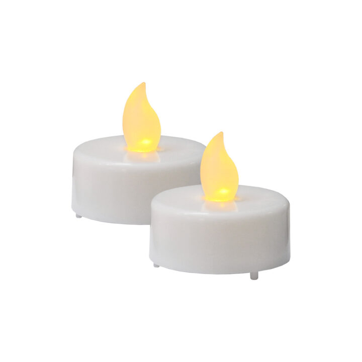 LED-teeküünlad PAUL 2tk, valge, D4xH4cm Jõulukaunistused Jõulukaunistused