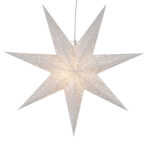 Jõulutäht GALAXY, D60cm, valge paber, E14 Jõulud Jõulukaunistused