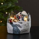 Jõuludekoratsioon WINTERVILLE H10,5cm, taimer Jõulud Jõulukaunistused
