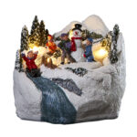Jõuludekoratsioon WINTERVILLE H10,5cm, taimer Jõulud Jõulukaunistused