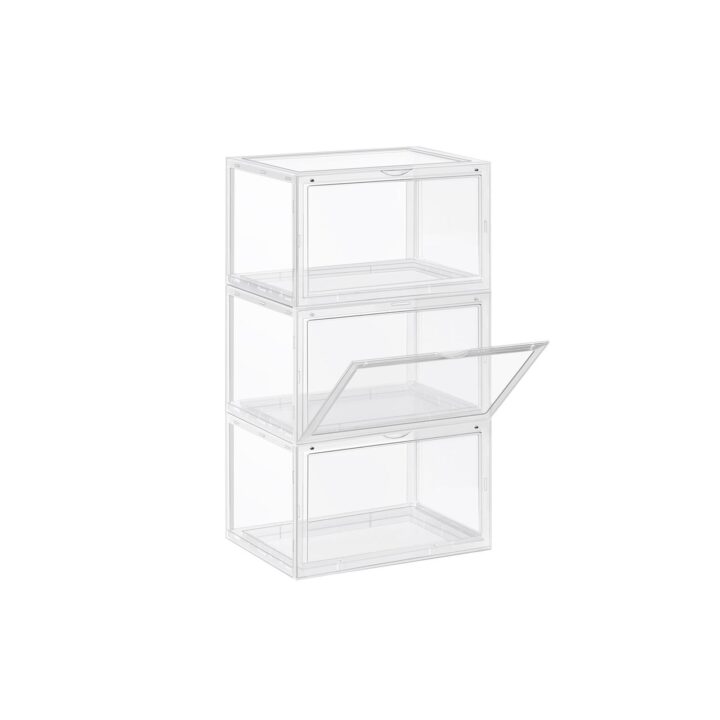 Plastikust kingakarp 36x28x22cm, läbipaistev värv t Pesukorvid