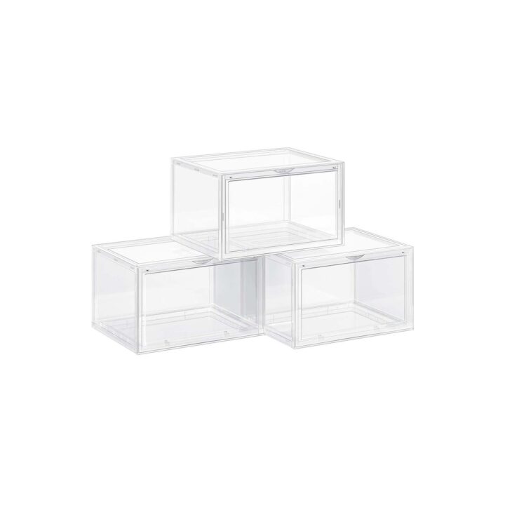 Plastikust kingakarp 36x28x22cm, läbipaistev värv t Pesukorvid