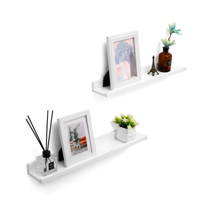 Seinariiul 60x10x5cm, valge Seinariiulid