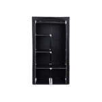 Garderoob 88x45x168cm, must Riidest kapid