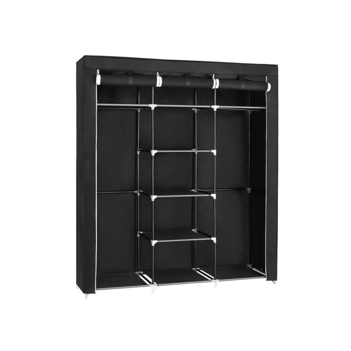Garderoob 150x45x175cm, must Riidest kapid
