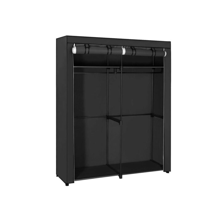 Garderoob 140x43x174cm, must Garderoobid