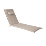 Lamamistooli kate WICKER 55x195x3cm, beež Lamistooli katted HORECA