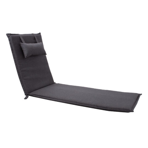 Lamamistooli kate WICKER 55x195xH3cm, tumehall, 100% polüester Tekstiiltooted aeda HORECA