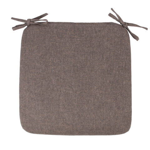 Toolikate SIMPLE BROWN 39x39x2,5cm, pruun, 100% polüester Tekstiiltooted aeda Toolikatted