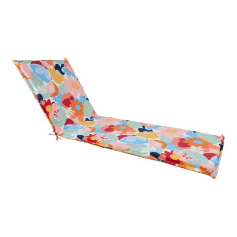 Lamamistooli kate NORDIC FLOWER 55x190x5cm, 80% puuvill, 20% polüester Tekstiiltooted aeda Toolipadjad ja lamamistoolikatt