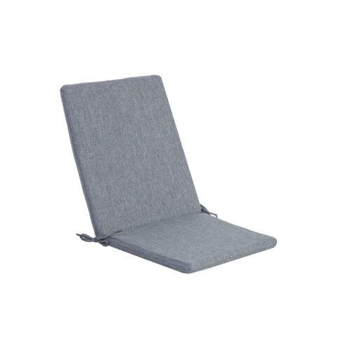Toolikate seljatoega SIMPLE GREY 42x90x3cm, hall, 100%polüester, kangas 757 Tekstiiltooted aeda Toolikatted