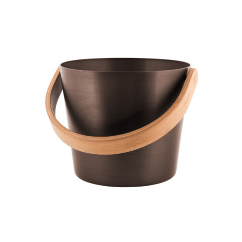 Saunaämber RENTO BROWN, 5L, alumiinium/ bambus Saun RENTO