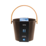 Saunaämber RENTO BROWN, 5L, alumiinium/ bambus Saun RENTO