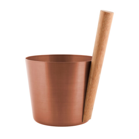 Saunakibu RENTO COPPER, 5L, alumiinium/ bambus Saun RENTO