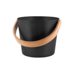 Saunaämber RENTO BLACK, 5L, alumiinium/ bambus Saun RENTO