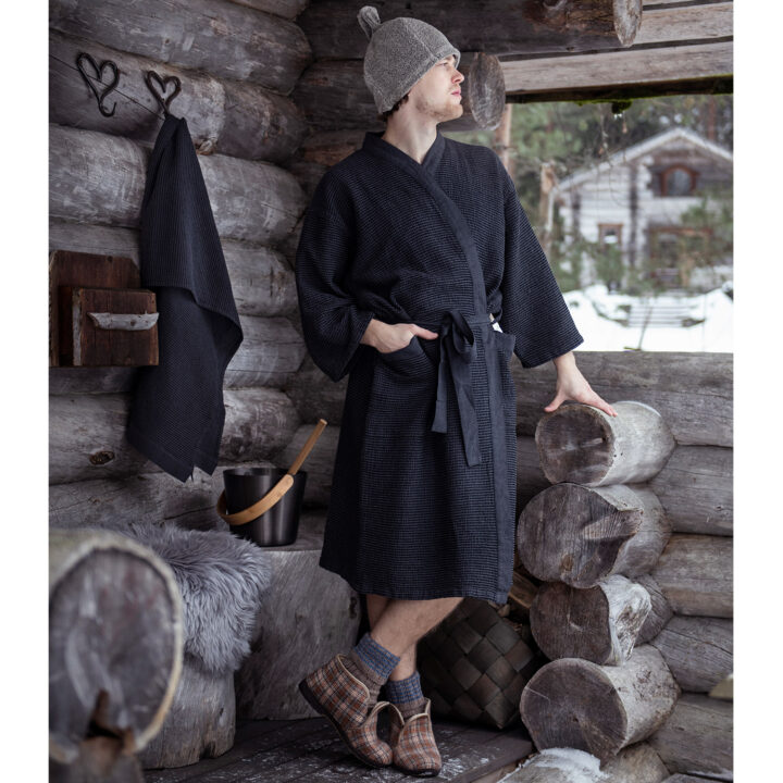 Hommikumantel RENTO GREY, S/M Saun RENTO