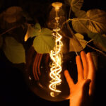 LED-lamp OUTDOOR AMBER BULB, D16xH28cm, taimer, patareidega Laelambid Laelambid