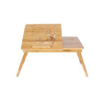 Sülearvutilaud (65-75)x35x(21-29)cm, looduslik Kontorimööbel