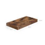 Seinariiul 40x20x3.8cm, antiik Seinariiulid