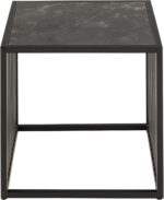 Abilaud STRINGTON 40x40xH40cm, must, melamiin, MDF, teras Diivanilauad ja abilauad Diivanilauad ja abilauad