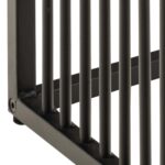 Abilaud STRINGTON 40x40xH40cm, must, melamiin, MDF, teras Diivanilauad ja abilauad Diivanilauad ja abilauad