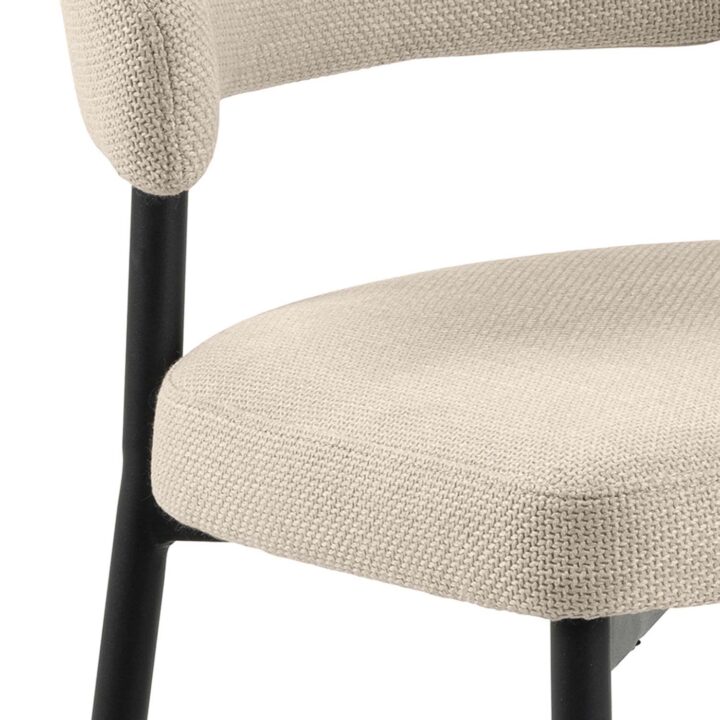 Tool EDINA beež, 56x55xH77cm Söögilauatoolid, taburetid, pingid Söögilauatoolid, taburetid, pin