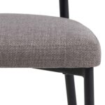 Tool EDINA pruun, 56x55xH77cm Söögilauatoolid, taburetid, pingid Söögilauatoolid, taburetid, pin