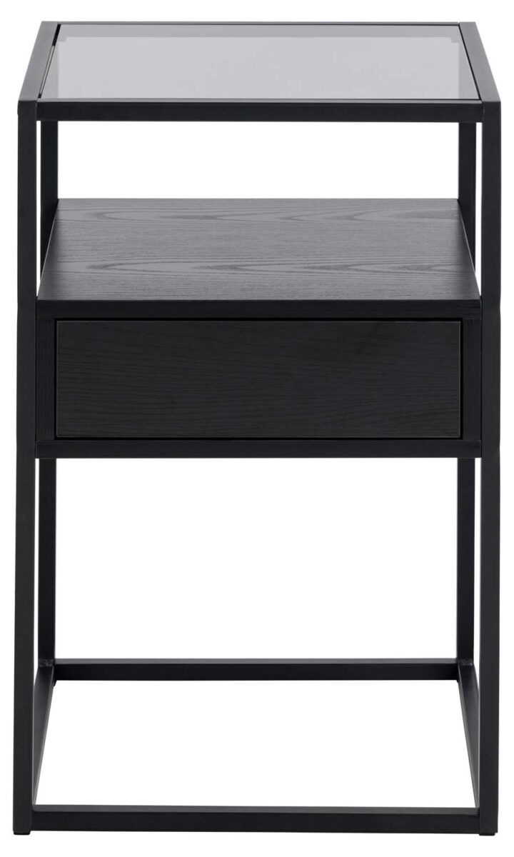 Öökapp RANDOLF 40x35xH60cm, must Magamistuba ACTONA