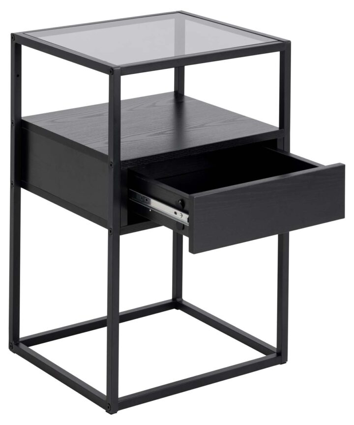 Öökapp RANDOLF 40x35xH60cm, must Magamistuba ACTONA