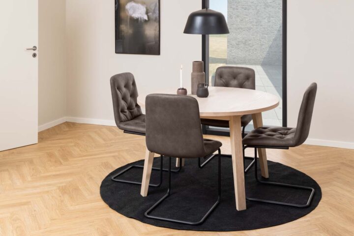 Söögilaud A-LINE D120xH75cm, hele tamm Söögilauad ACTONA