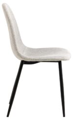 Tool CELIA hall/must, 44x54xH86cm Söögilauatoolid, taburetid, pingid Söögilauatoolid, taburetid, pin