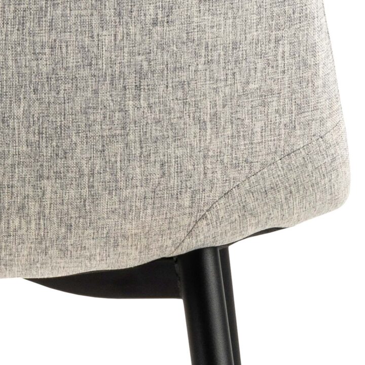 Tool CELIA hall/must, 44x54xH86cm Söögilauatoolid, taburetid, pingid Söögilauatoolid, taburetid, pin