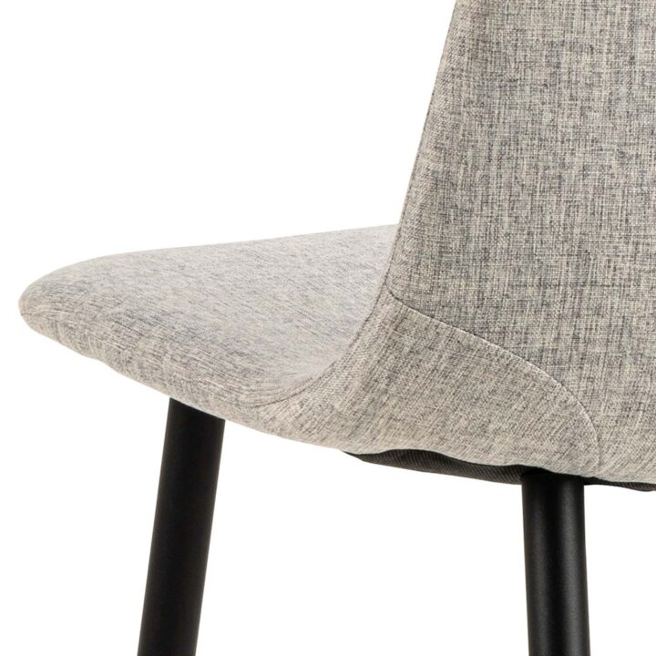 Tool CELIA hall/must, 44x54xH86cm Söögilauatoolid, taburetid, pingid Söögilauatoolid, taburetid, pin