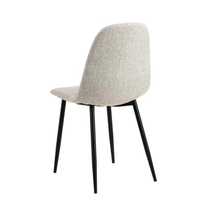 Tool CELIA hall/must, 44x54xH86cm Söögilauatoolid, taburetid, pingid Söögilauatoolid, taburetid, pin