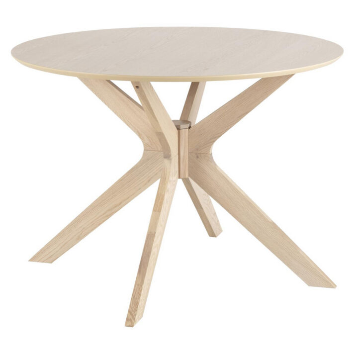 Söögilaud DUNCAN D105xH75cm, valge tamm Söögilauad ACTONA