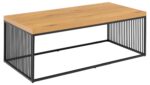 Diivanilaud STRINGTON 120x60xH42cm, naturaalne, melamiin, teras Diivanilauad ja abilauad Diivanilauad ja abilauad