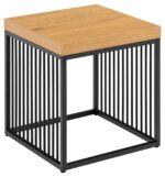 Abilaud STRINGTON 40x40xH42cm, naturaalne, melamiin, MDF, teras Diivanilauad ja abilauad Diivanilauad ja abilauad