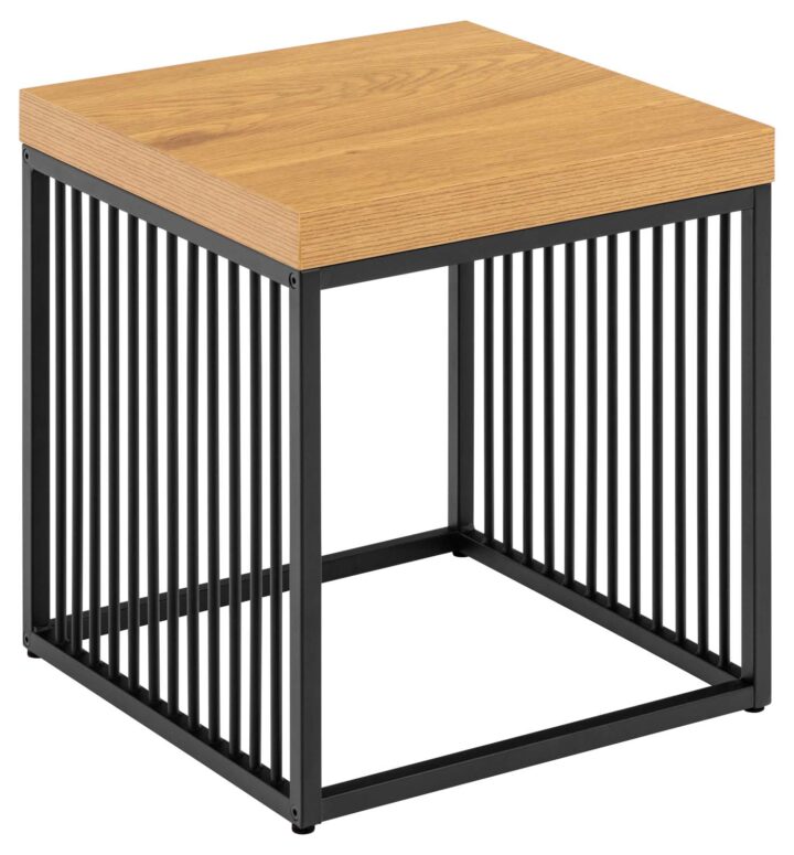 Abilaud STRINGTON 40x40xH42cm, naturaalne, melamiin, MDF, teras Diivanilauad ja abilauad Diivanilauad ja abilauad