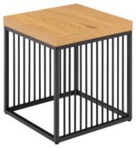 Abilaud STRINGTON 40x40xH42cm, naturaalne, melamiin, MDF, teras Diivanilauad ja abilauad Diivanilauad ja abilauad