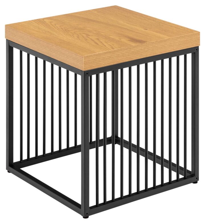 Abilaud STRINGTON 40x40xH42cm, naturaalne, melamiin, MDF, teras Diivanilauad ja abilauad Diivanilauad ja abilauad