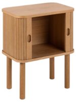 Öökapp LANGLEY 45x30xH60cm, naturaalne Magamistuba
