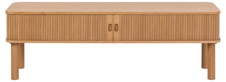 TV-laud LANGLEY 140x40xH45cm, naturaalne Elutoamööbel TV-alused