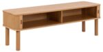 TV-laud LANGLEY 140x40xH45cm, naturaalne Elutoamööbel TV-alused